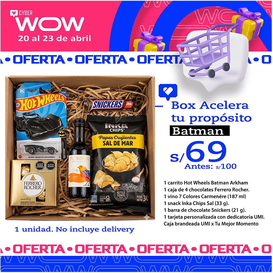 GIFT BOX "Acelera tu Propósito BATMAN"