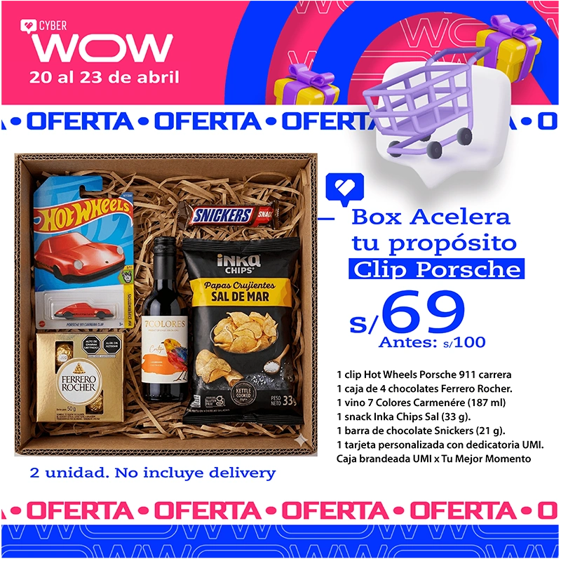 GIFT BOX "Clip Porshe"